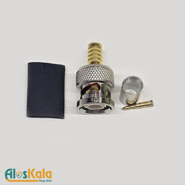 فیش bnc پرسی اتوو (وارنیش دار)